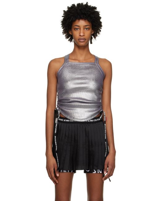 Versace Jeans Couture Ruched Tank Top