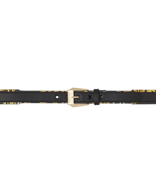 Versace Jeans Couture Yellow Logo Belt