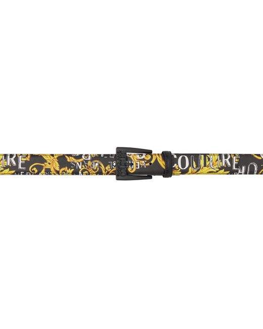 Versace Jeans Couture Yellow Logo Belt