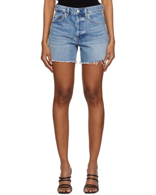 Citizens of Humanity Annabelle Long Denim Shorts