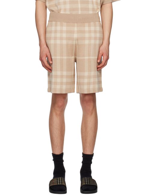 Burberry Check Shorts