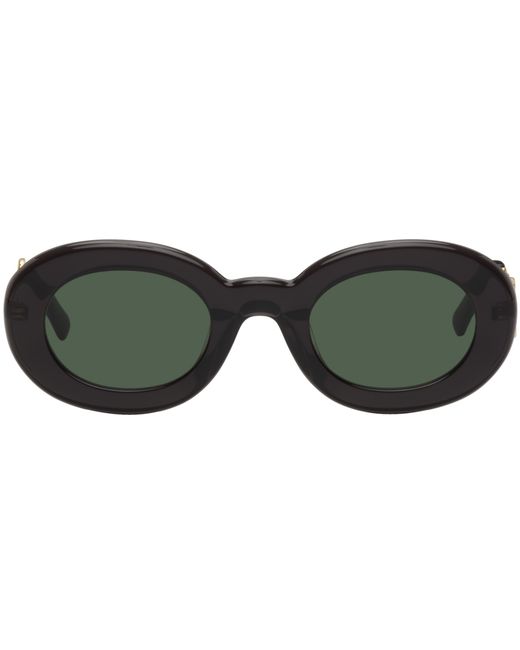 Jacquemus Black Le Raphia Les Lunettes Pralu Sunglasses