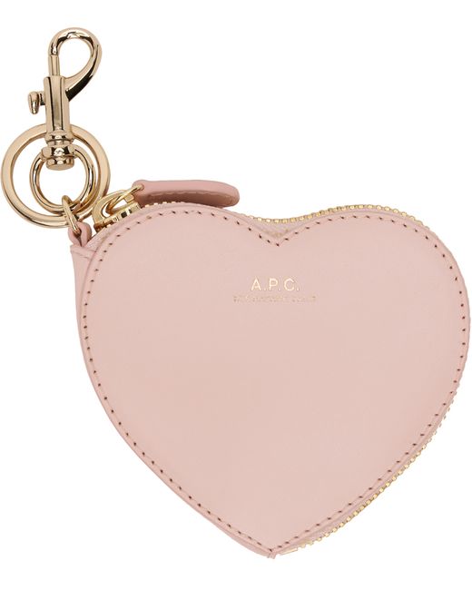 A.P.C. . Pink Valentines Day Coin Pouch