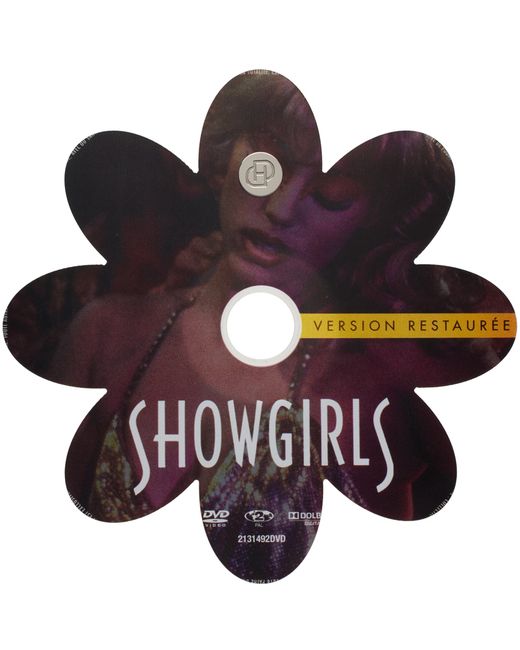D'heygere Purple Flower DVD Single Earring