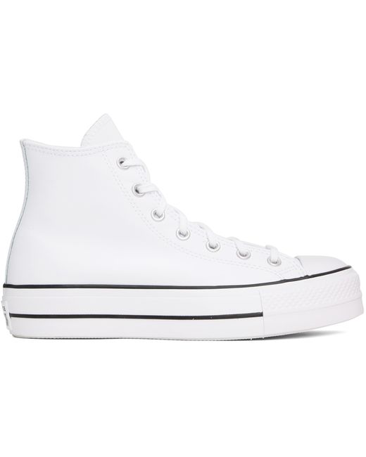 Converse Leather Chuck Taylor All Star Platform Sneakers