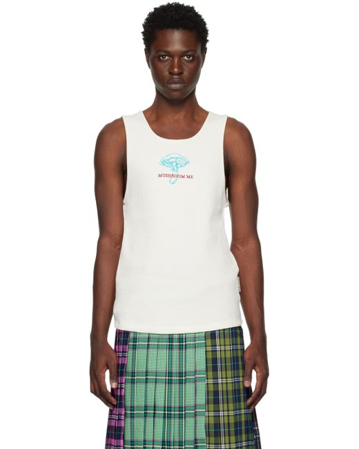 Andersson Bell Exclusive Off-White Mushroom Me Tank Top