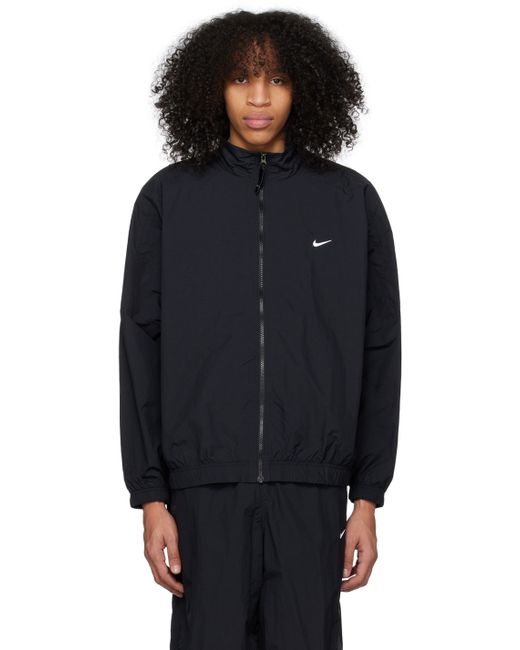 Nike Black Embroidered Jacket