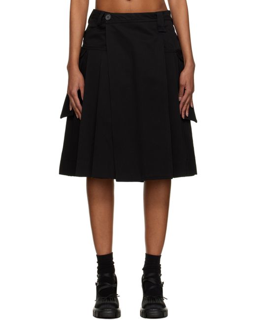 Simone Rocha Pleated Midi Skirt