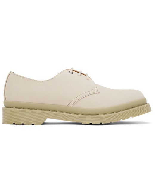 Dr. Martens Off-White Mono Milled Oxfords