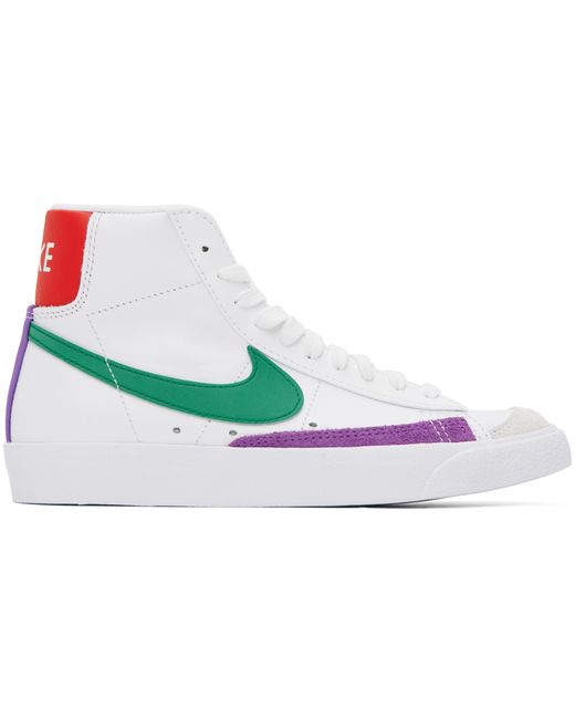 Nike White Blazer Mid 77 Sneakers