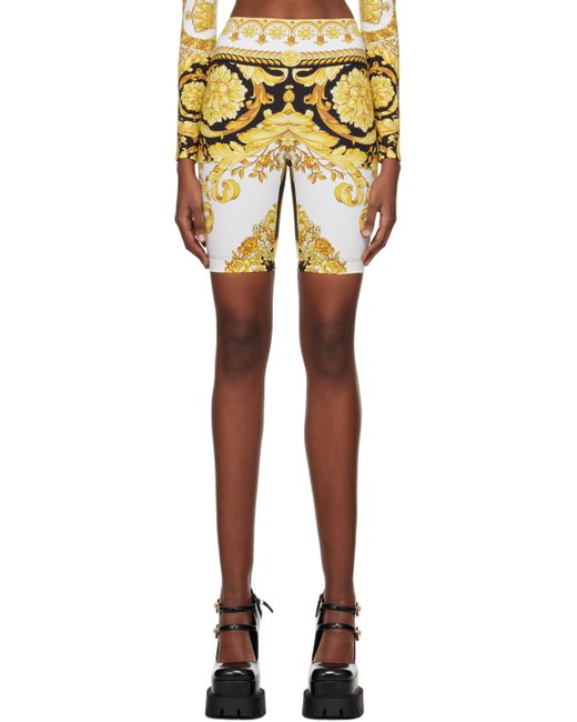 Versace Gold Barocco Shorts