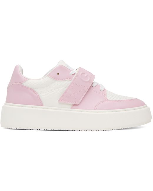 Ganni Pink White Sporty Sneakers