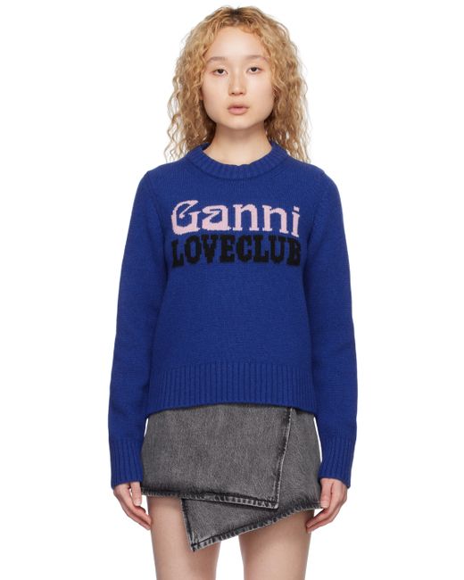 Ganni Jacquard Sweater
