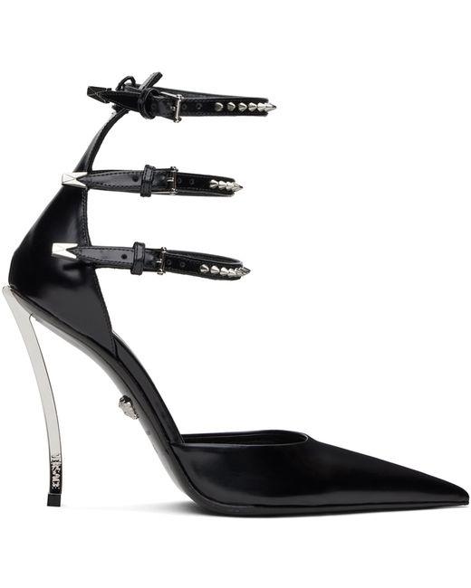 Versace Spiked Pin-Point Heels