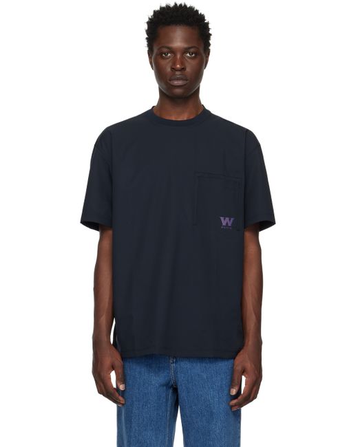 Wooyoungmi Navy Patch Pocket T-Shirt