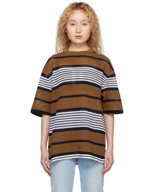 Burberry Stripe Oversized T-Shirt