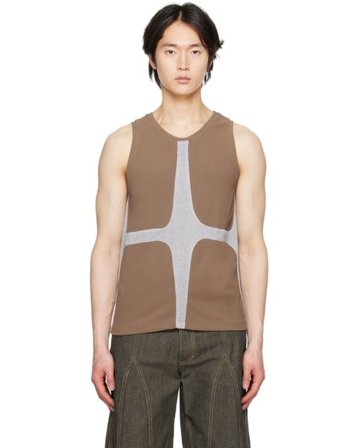 Strongthe Exclusive Brown Twink Tank Top