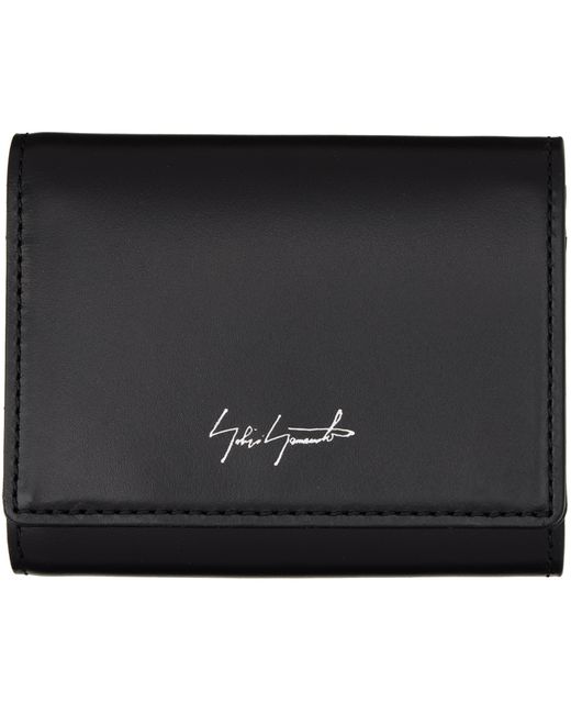 Yohji Yamamoto discord Leather Wallet