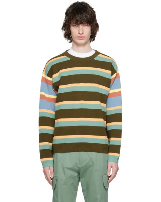 PS Paul Smith Multicolor Mix-Up Stripe Sweater