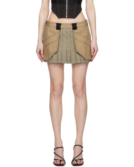 Dion Lee Workwear Miniskirt