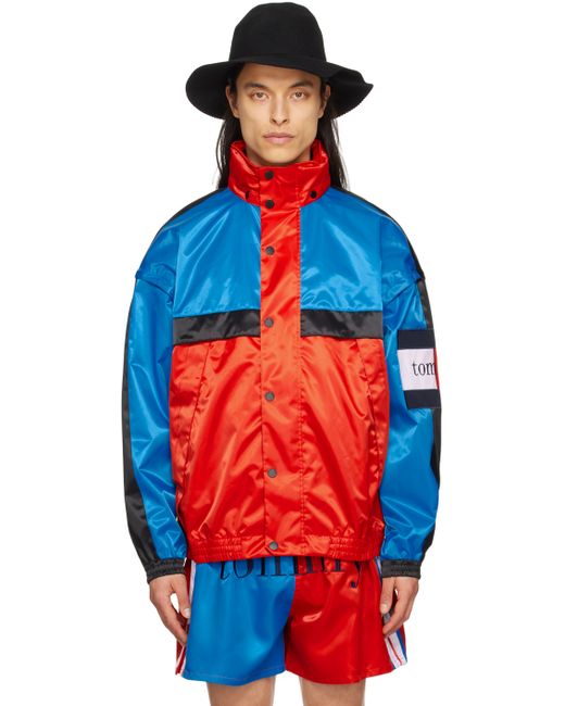 Tommy Jeans Blue Colorblocked Sailing Jacket