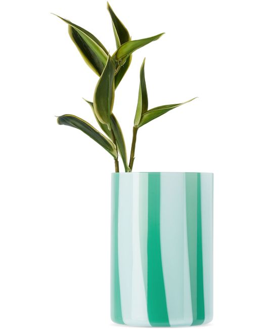 Sunnei Green Murano Glass Vase