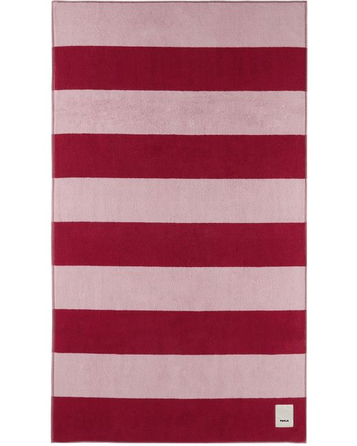 Tekla Pink Beach Towel