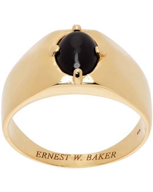 Ernest W. Baker Gold Signet Ring