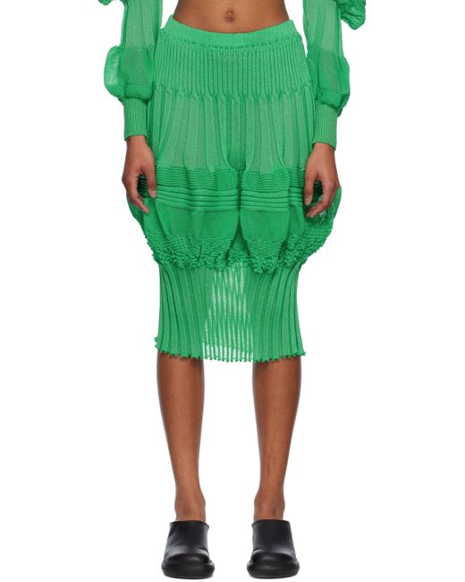 Issey Miyake Assemblage Midi Skirt