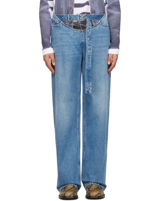 Y / Project Y-Belt Arc Jeans