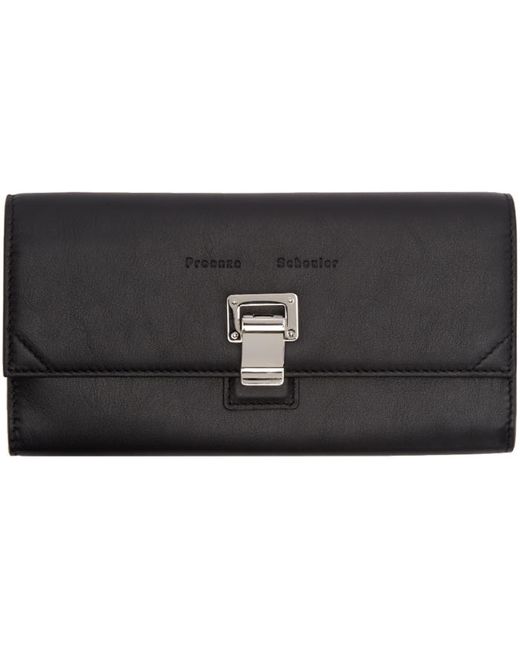 Proenza Schouler Leather Courier Continental Wallet