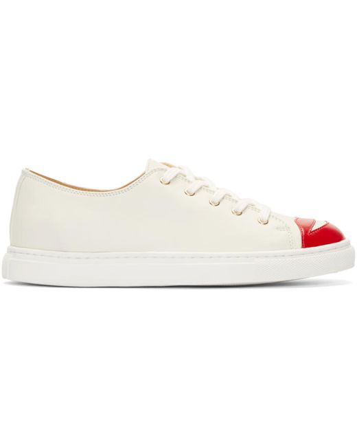 Charlotte Olympia Low-Top Kiss Me Sneakers
