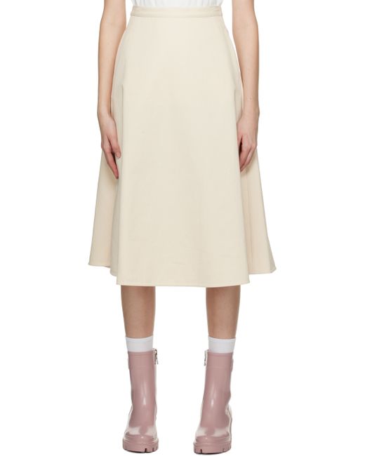 Moncler A-Line Midi Skirt