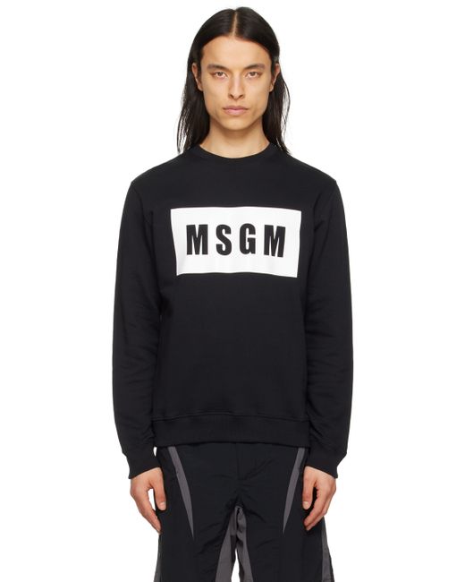 Msgm Printed Sweatshirt