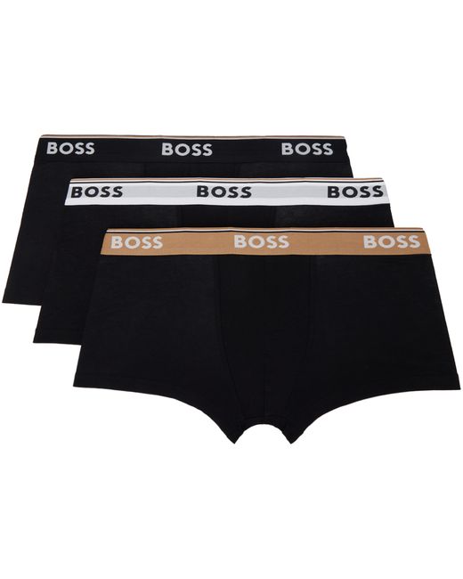 Boss Three-Pack Logo Boxer Briefs