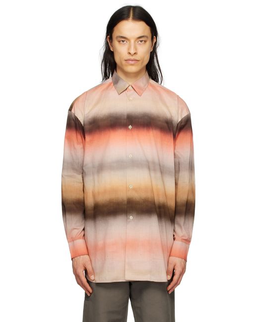 Paul Smith Red Untitled Stripe Shirt