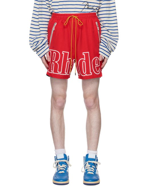 Rhude Printed Shorts