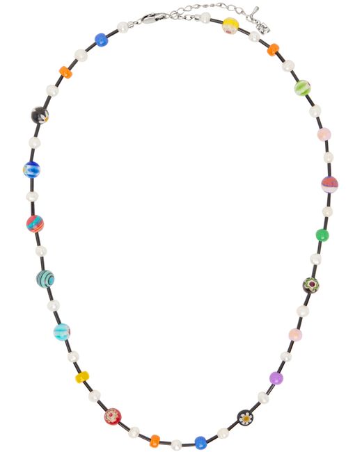 Ader Error Multicolour Beaded Necklace