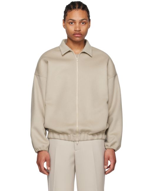 Fear Of God Taupe Spread Collar Jacket