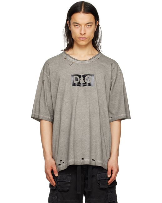 Dolce & Gabbana Distressed T-Shirt