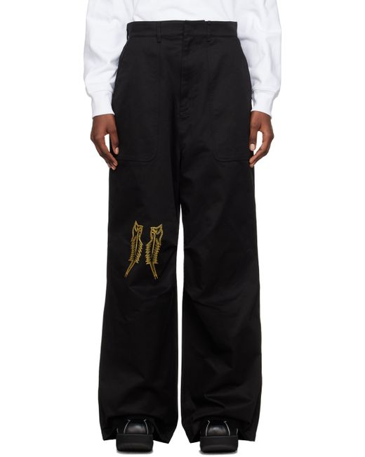We11done Embroidered Trousers