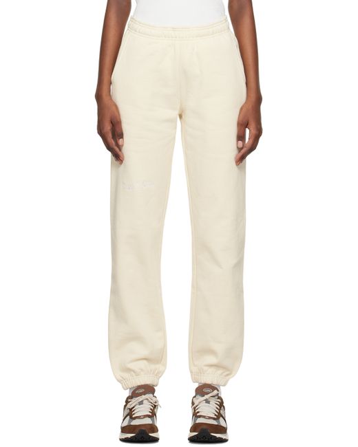 Museum of Peace & Quiet Off-White Wordmark Lounge Pants