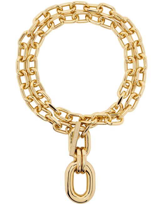 Paco Rabanne Gold XL Link Necklace