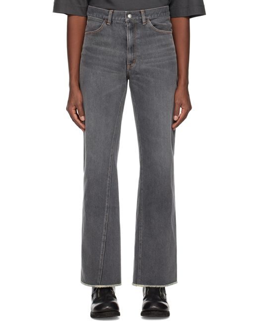 N.Hoolywood Gray Flared Jeans