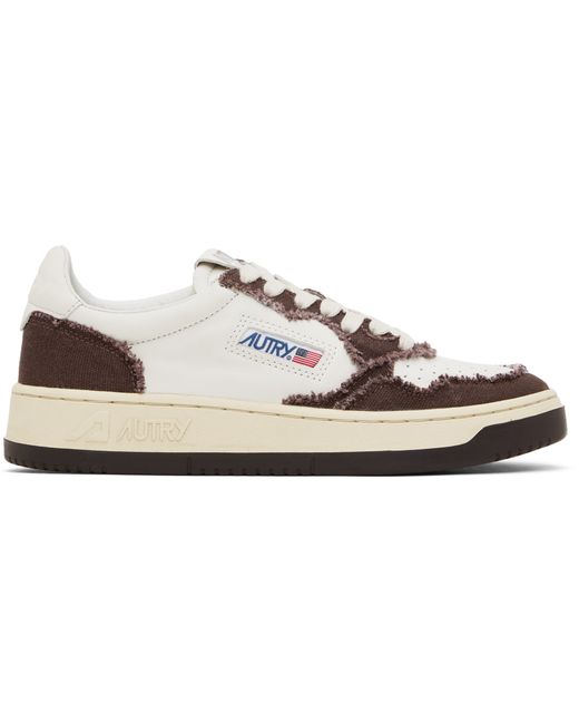 Autry White Medalist Low Sneakers