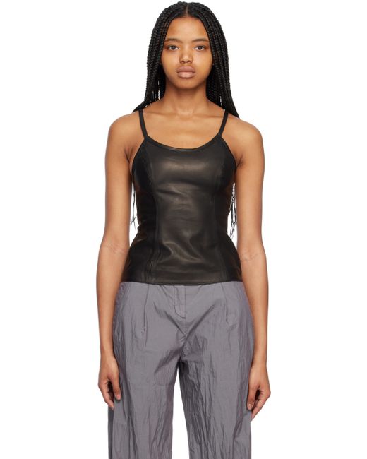 Our Legacy Zip Leather Camisole