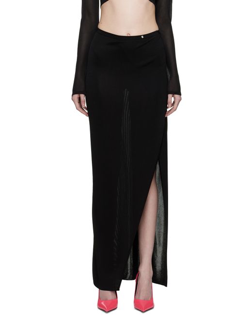 Versace Vented Maxi Skirt
