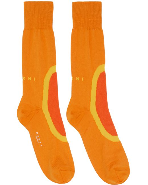 Marni Jacquard Socks