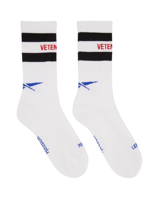Vetements Reebok Edition Classic Socks