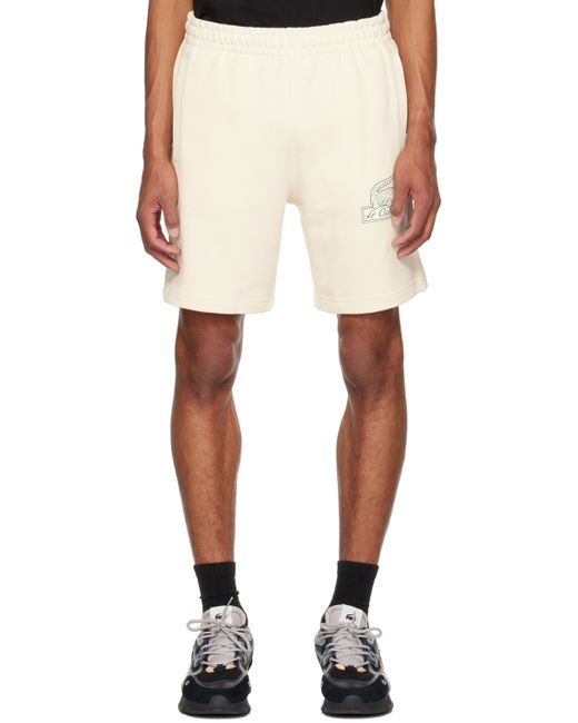 Lacoste Off Relaxed-Fit Shorts